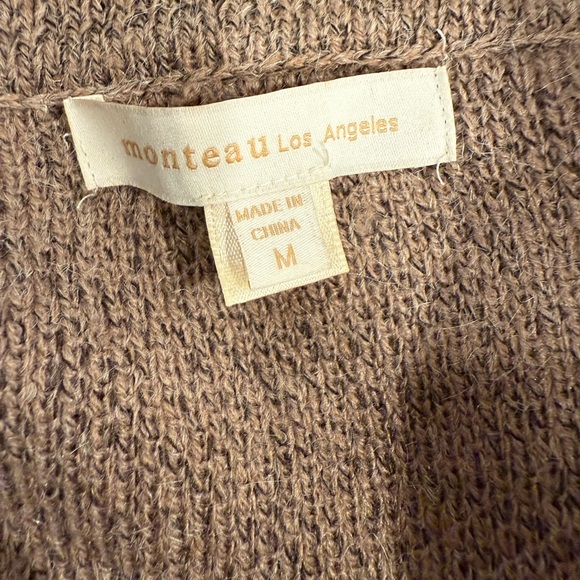 Monteau Women's Tan/Brown Coat - Picture 8 of 9